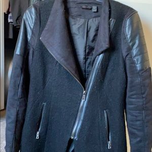 Black winter jacket